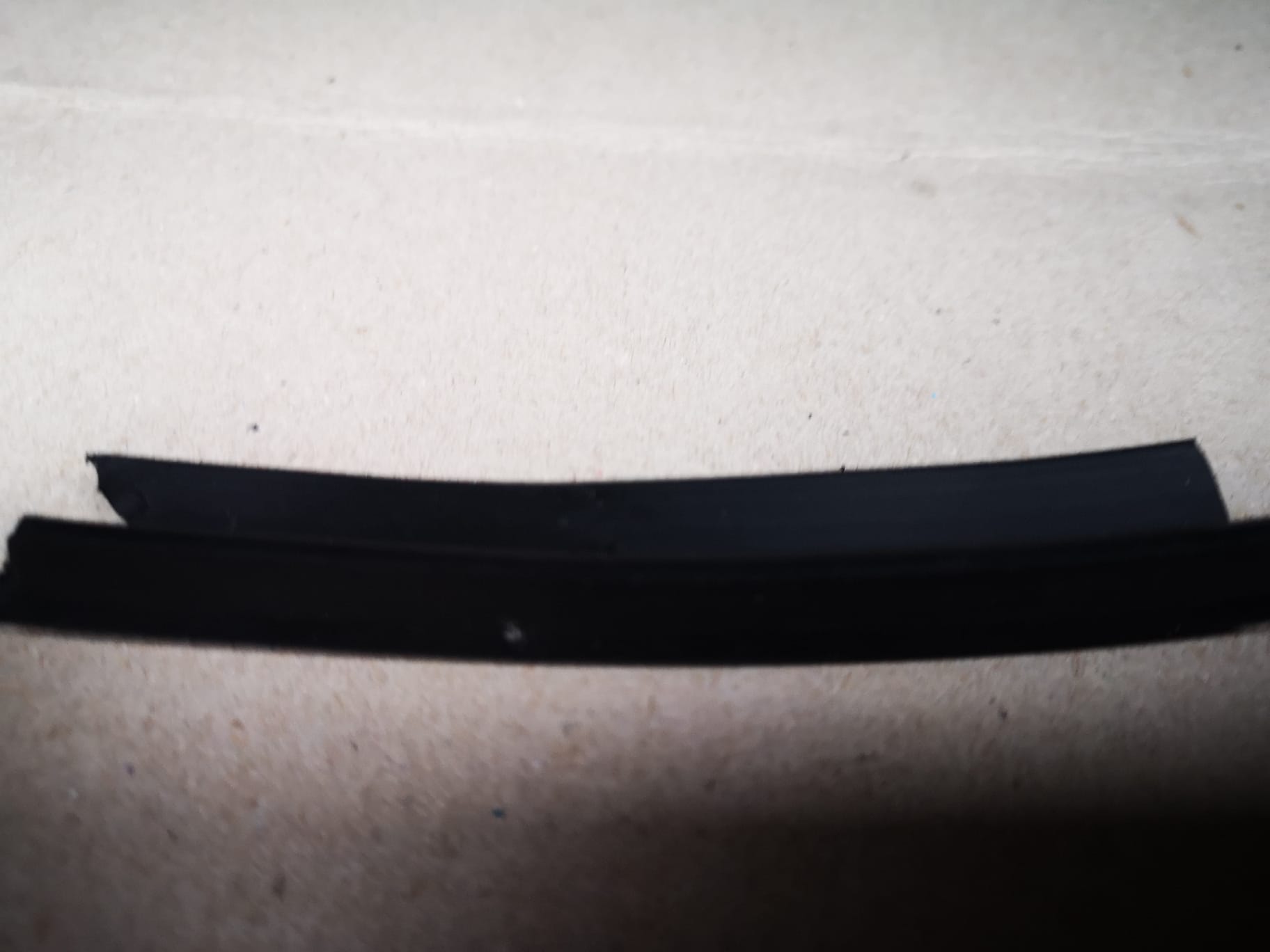 rubber bovenafdichting voor schuifpui